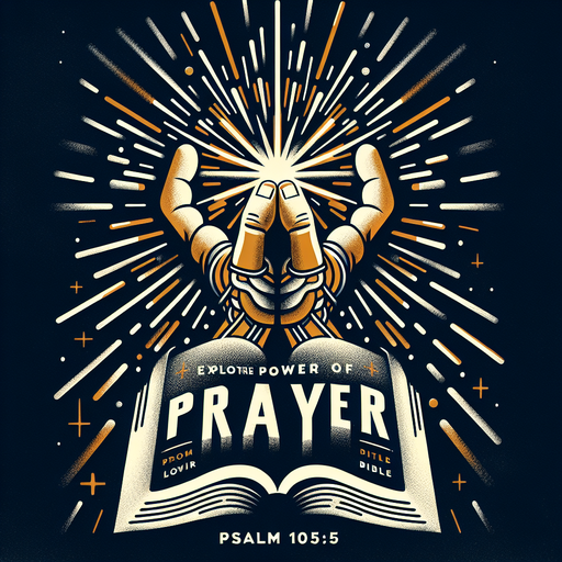 “Descubra o Poder da Oração: Salmos 105:5 – CentroDaBiblia”