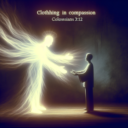 “Vista-se de compaixão: a mensagem poderosa de Colossenses 3:12”
