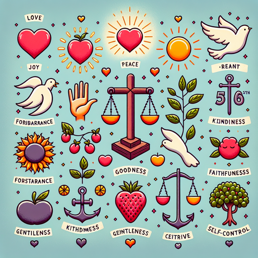 “Os Frutos do Espírito: Desvendando Gálatas 5:22-23 e Seu Impacto na Nossa Vida Cristã”